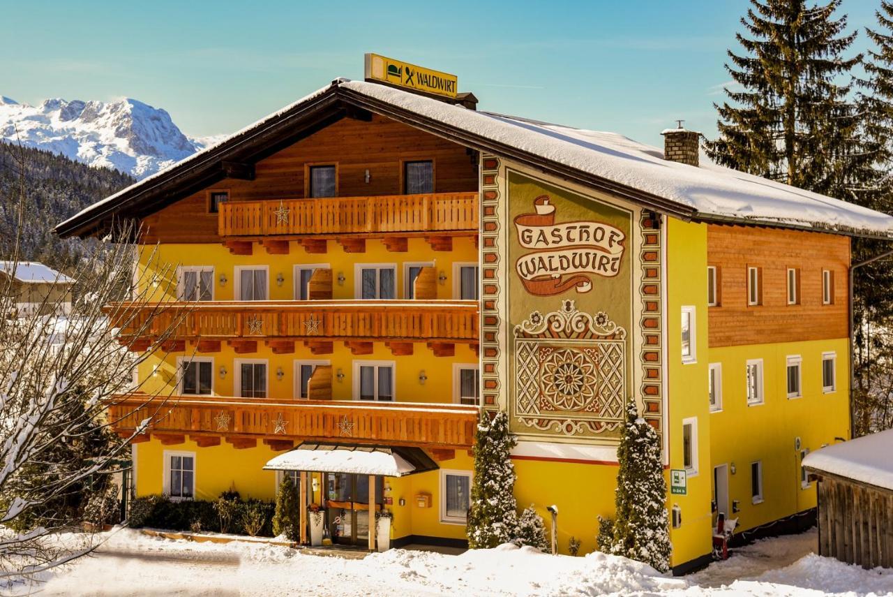 Gasthof Waldwirt Rußbach am Paß Gschütt Zewnętrze zdjęcie